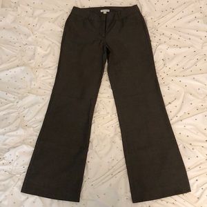 Charcoal gray business pants